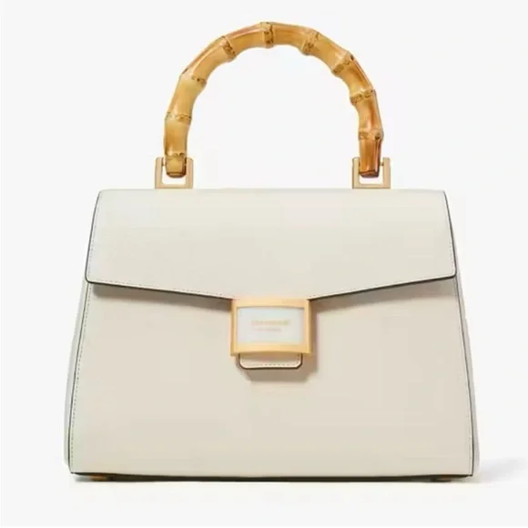 Kate Spade Satchel with Bamboo Handle - Picture 1 of 6